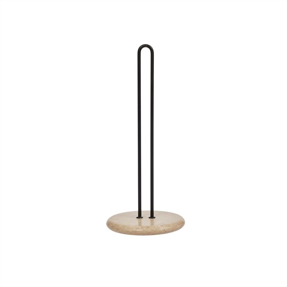 OYOY Living Design – Savi Marble Paper Towel Holder Beige OYOY Living Design