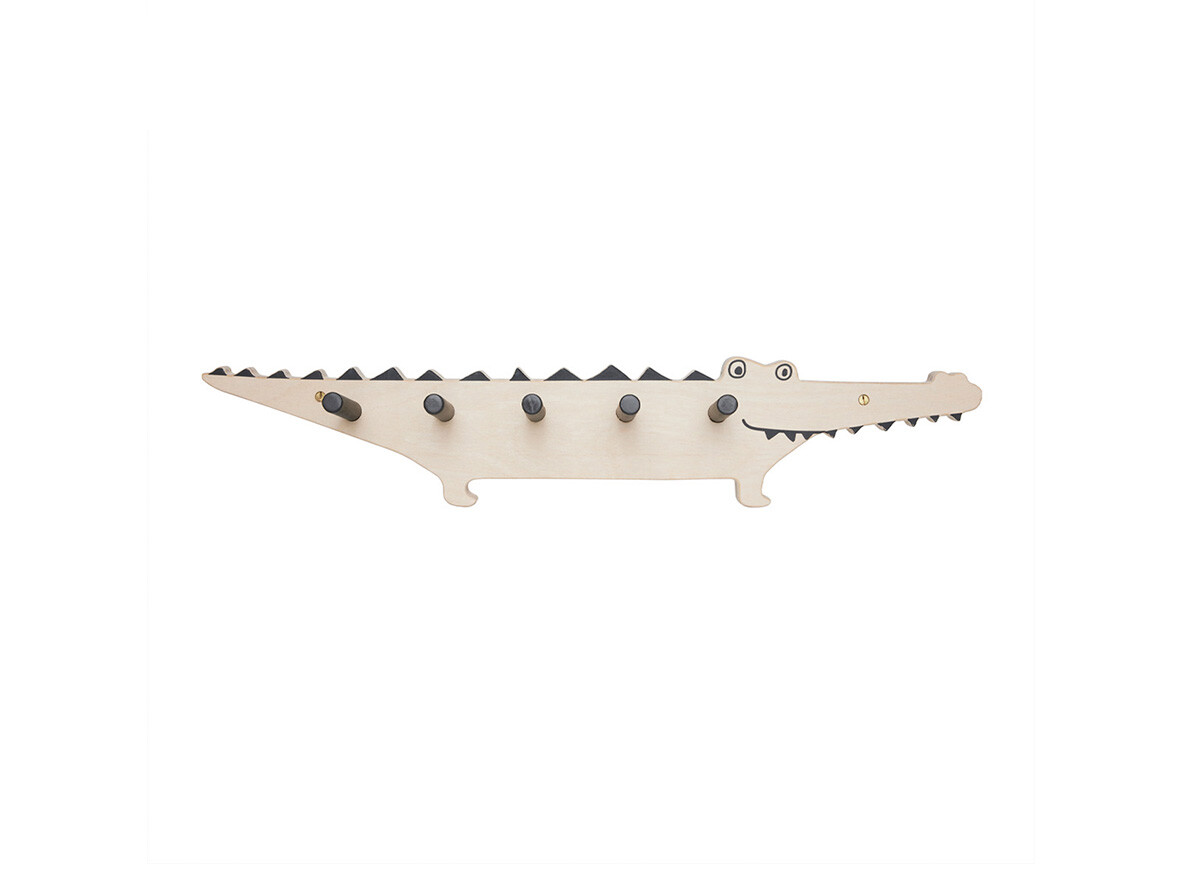 OYOY Living Design – Crocodile Coat Rack Nature