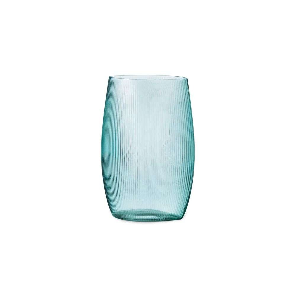 Normann Copenhagen – Tide Vase H28 Blue Normann Copenhagen