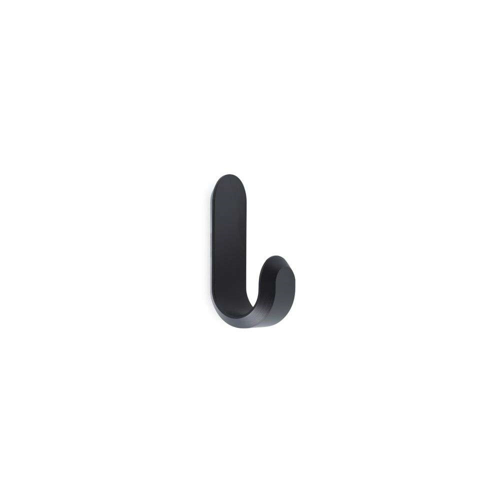 Normann Copenhagen – Curve Mini Hooks 2 pcs. Matt Black