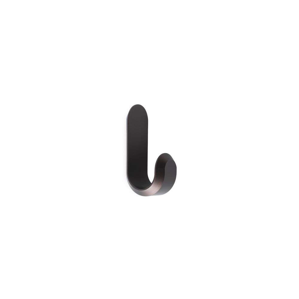 Normann Copenhagen – Curve Mini Hooks 2 pcs. Matt Brown