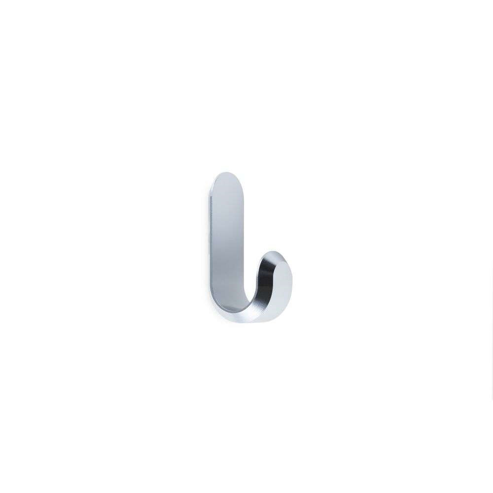 Normann Copenhagen – Curve Mini Hooks 2 pcs. Silver