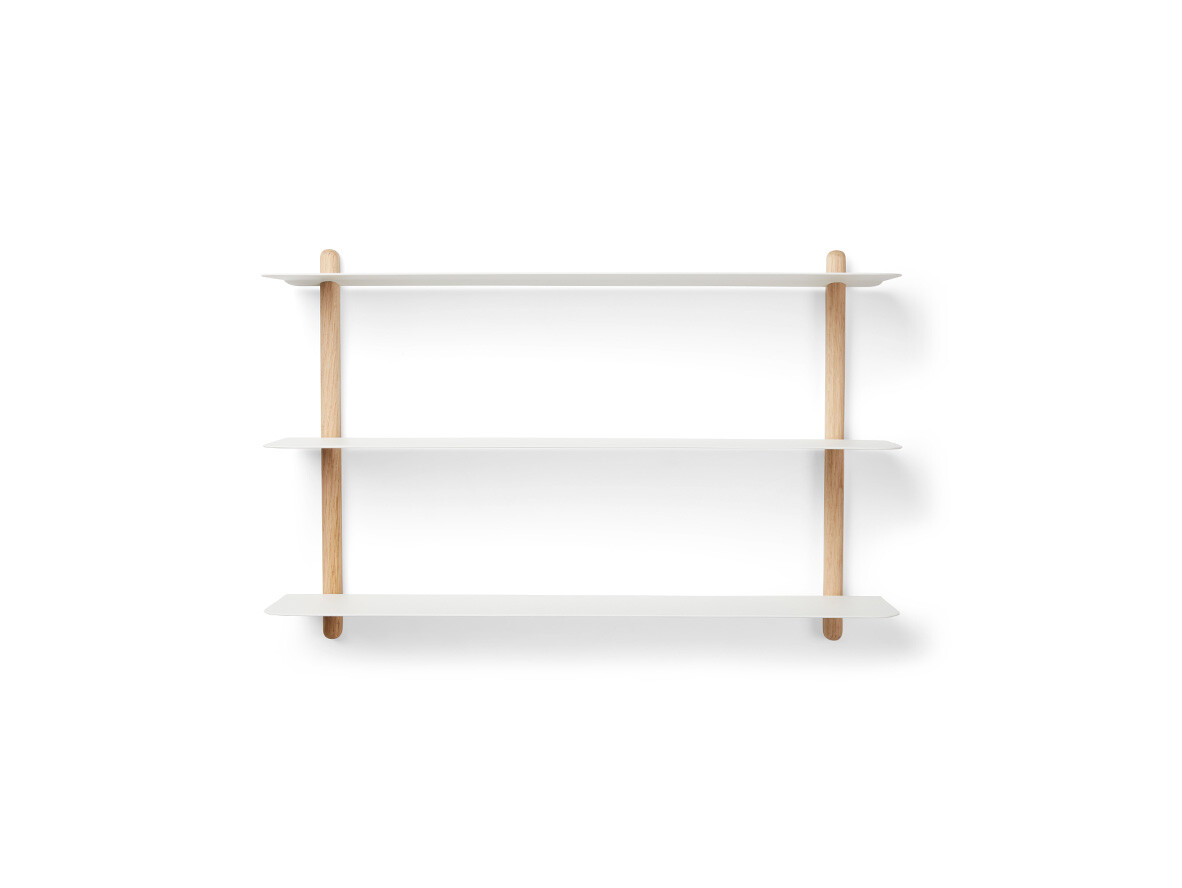 GEJST - Nivo Shelf A Light Eik/Wit