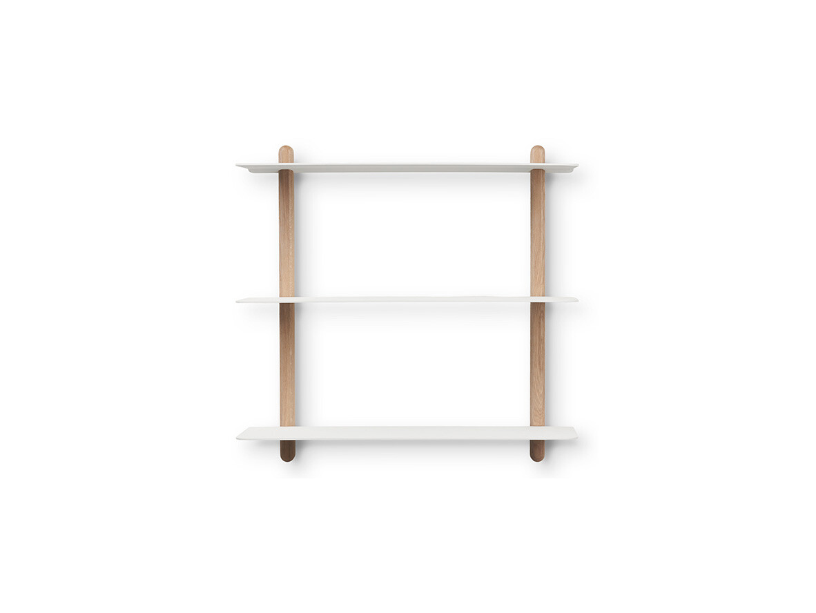 GEJST - Nivo Shelf Large A Licht Eik/Wit