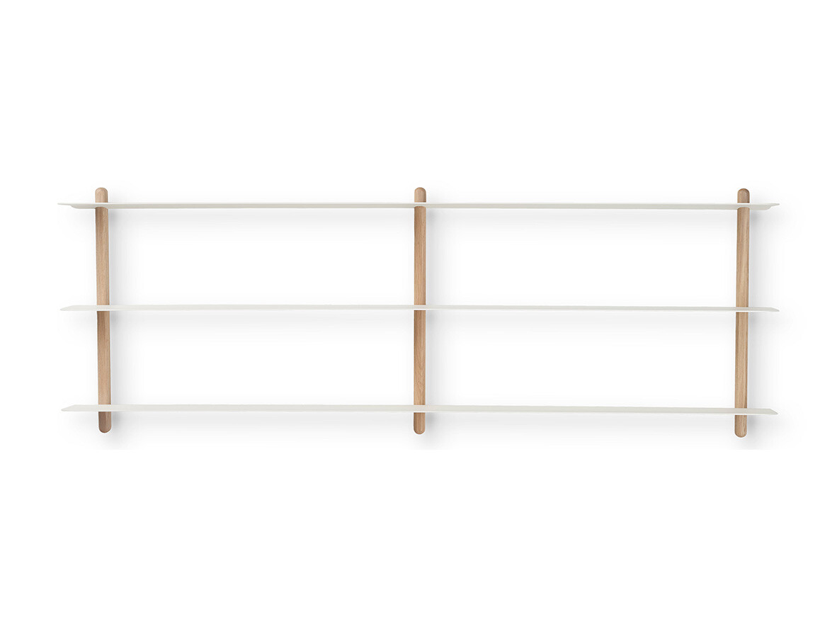 GEJST - Nivo Shelf D Licht Eik/Wit