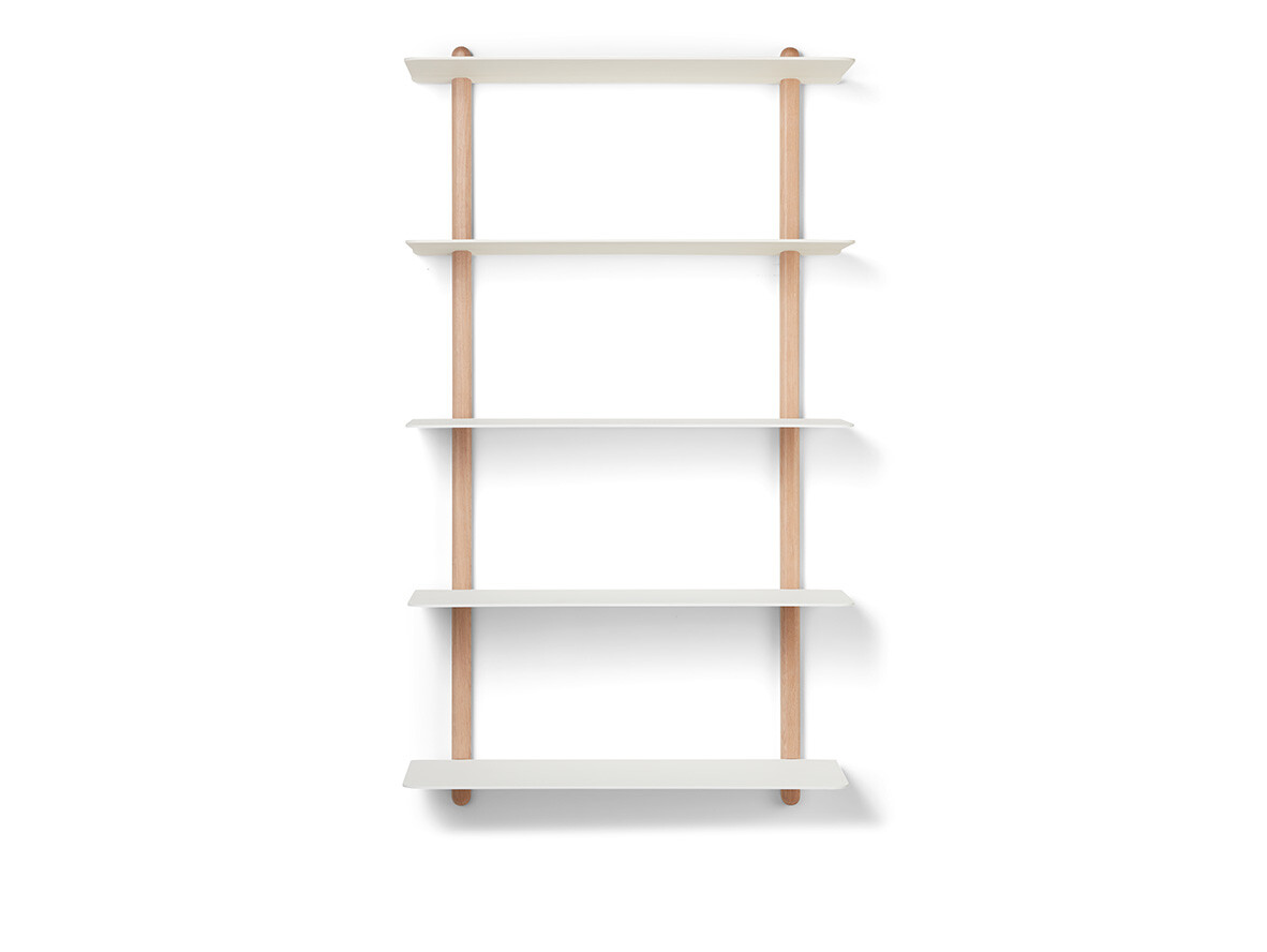 GEJST - Nivo Shelf Large E Licht Eik/Wit