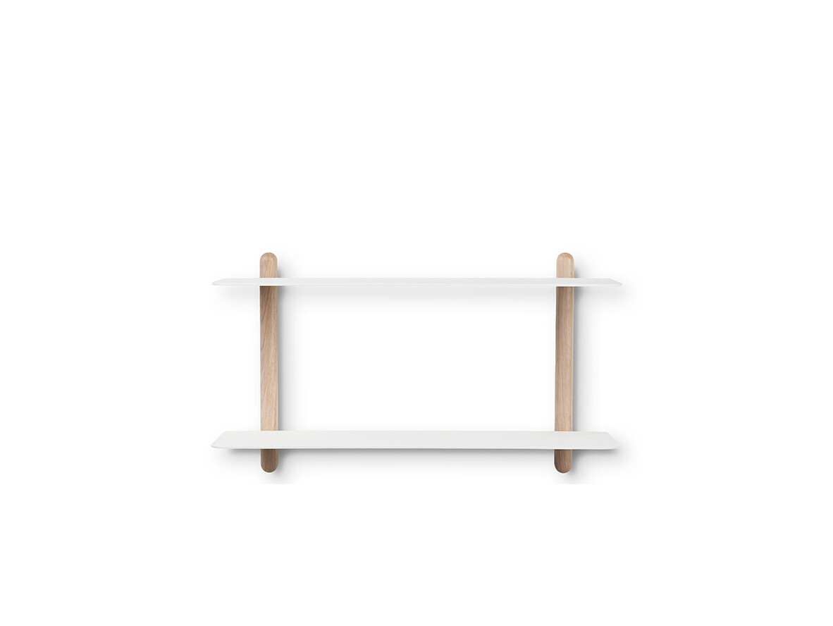 GEJST - Nivo Shelf Large F Licht Eik/Wit