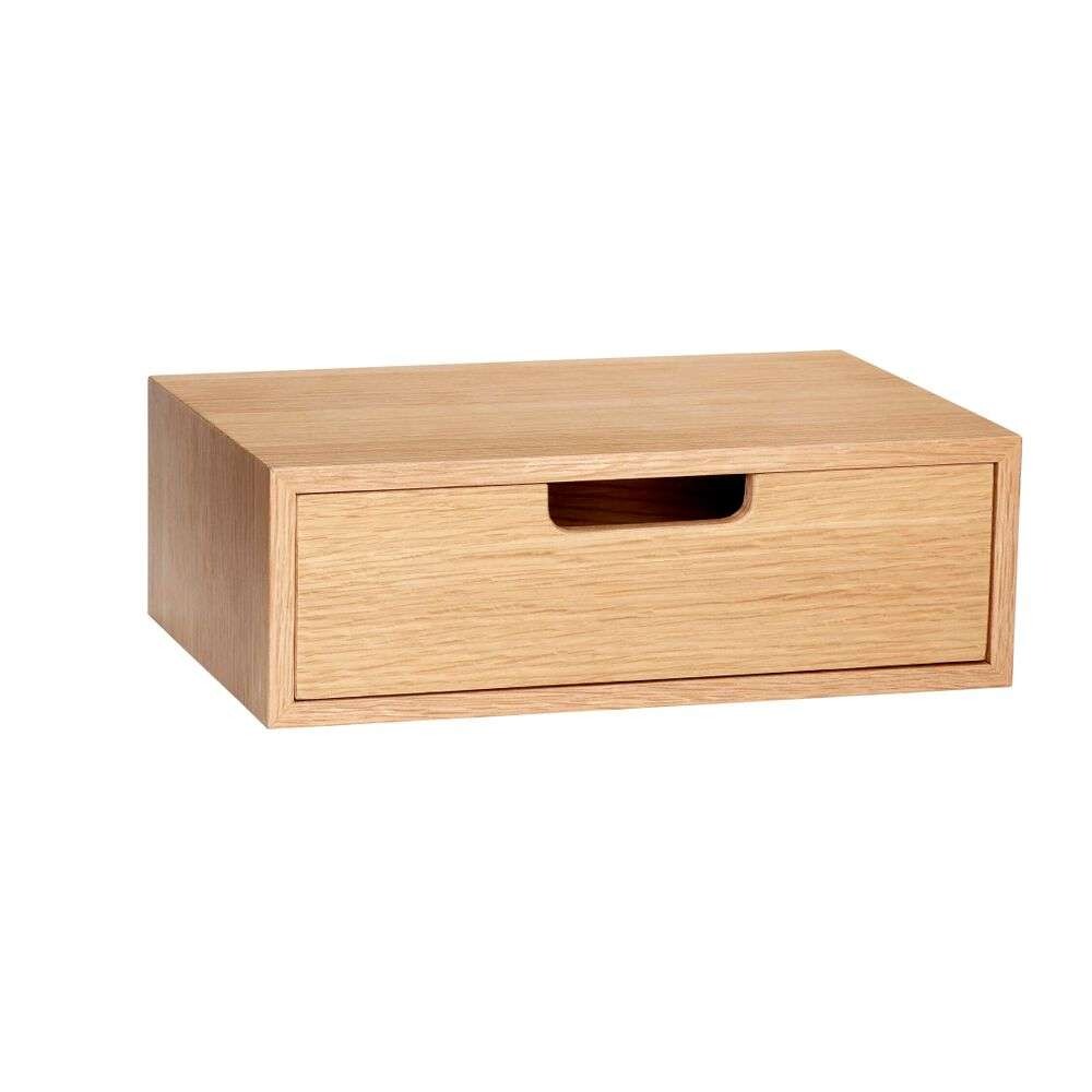 Hübsch – Hide Drawer Box Natural Hübsch