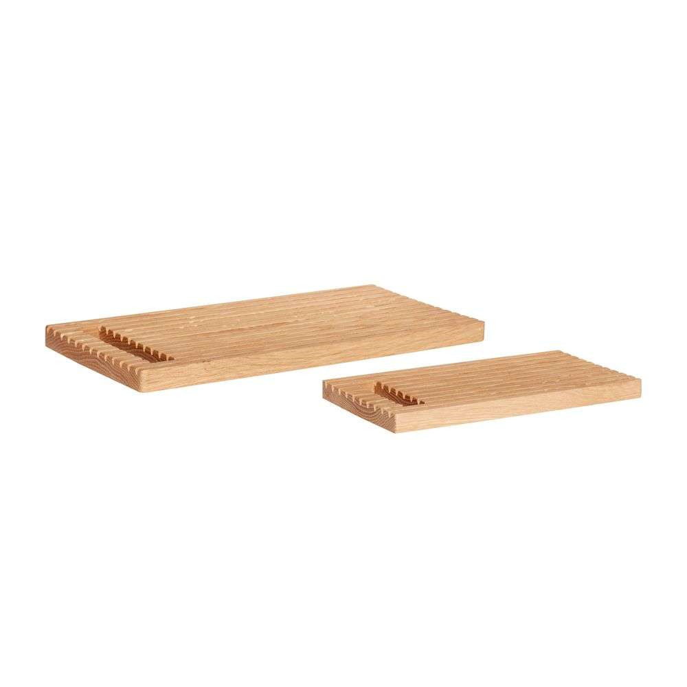 Hübsch – Alley Cutting Boards 2 pcs. Natural Hübsch