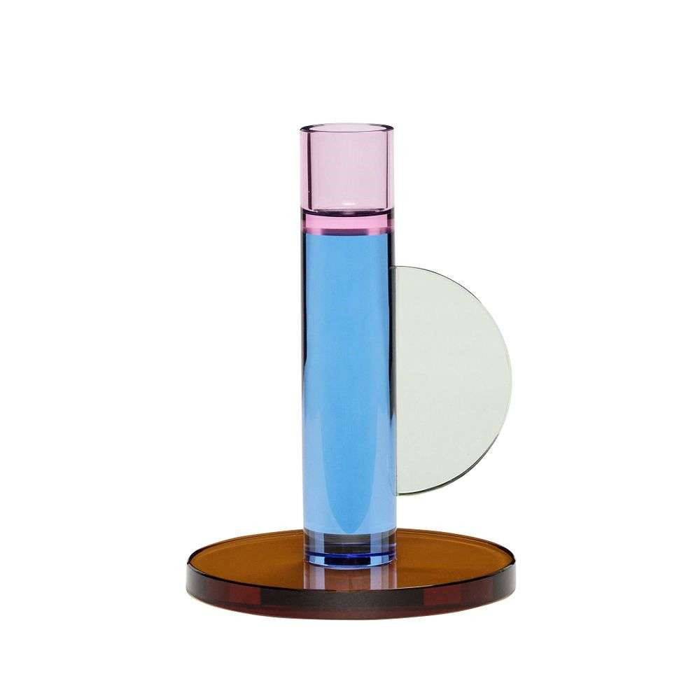 Hübsch – Astro Candlestick Blue Hübsch