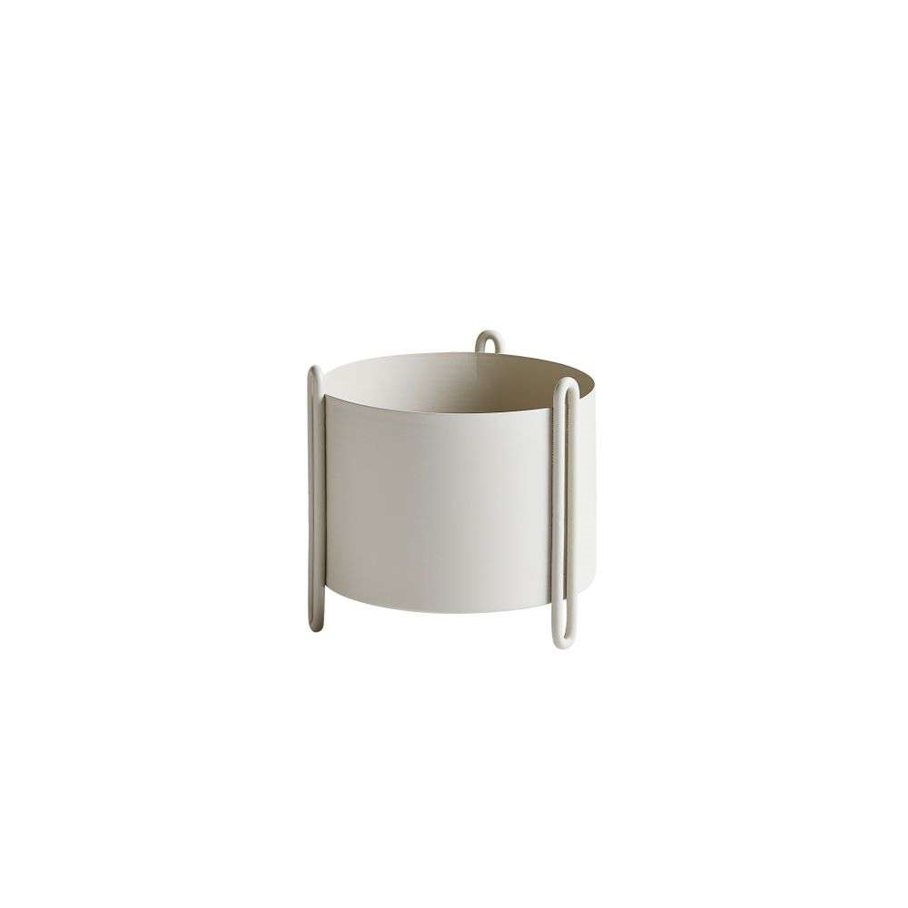 Woud – Pidestall Planter Small Grey