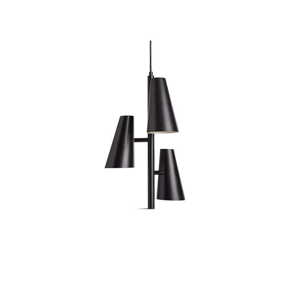 Woud - Cono Hanglamp 3 Black