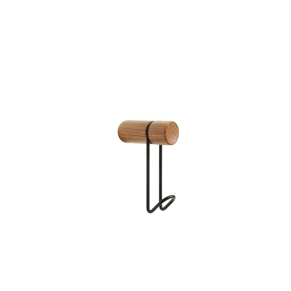 Woud – Around Wall Hanger Small White/Oak/Black Woud