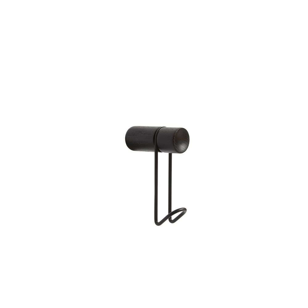 Woud – Around Wall Hanger Small Black/Oak/Black