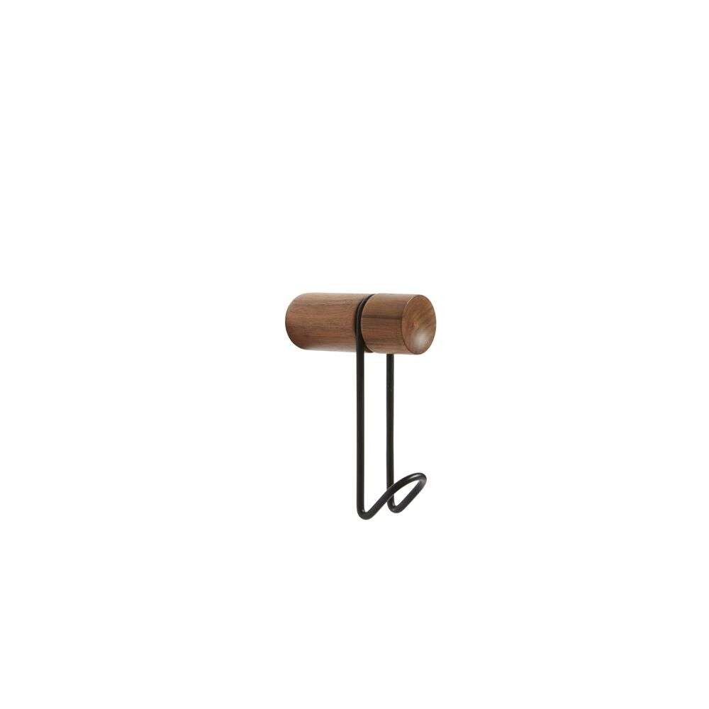 Woud – Around Wall Hanger Small Walnut/Black Woud