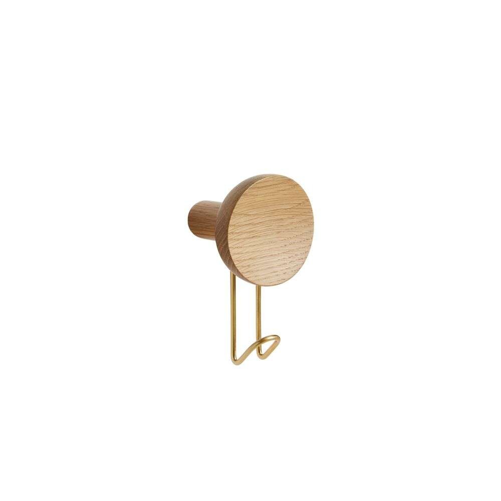 Woud – Around Wall Hanger Large Oak/Brass