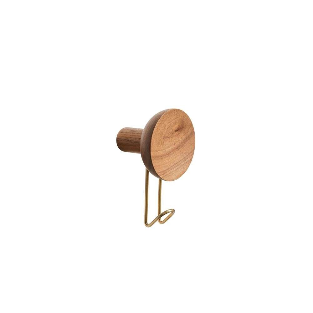 Woud – Around Wall Hanger Large Walnut/Brass Woud