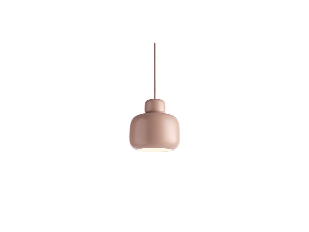 Woud - Stone Hanglamp Small Dusty Rose