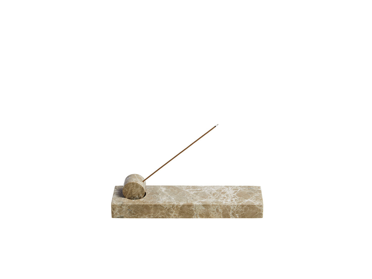 Woud – Monolith Incense Holder Light Brown