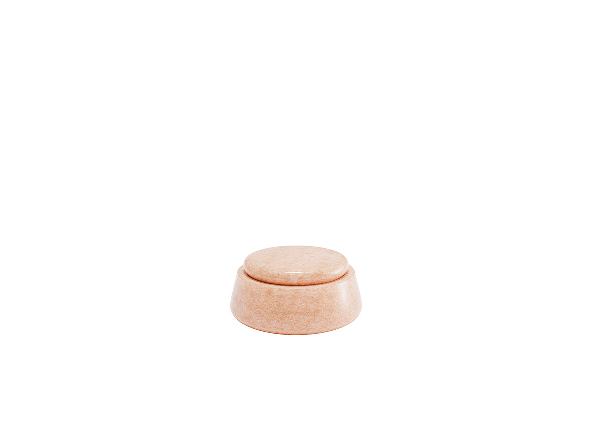 Woud – Serene Jar Low Dusty Rose Marble Woud