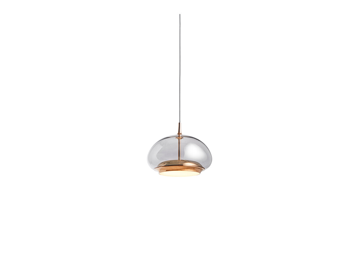 Loom Design - Avalon Hanglamp Smoked/Rose Gold