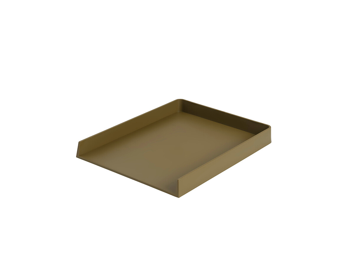 Muuto – Arrange Desktop Tray 32×25 Brown Green