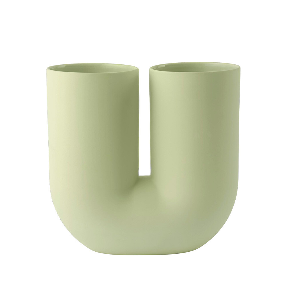 Muuto - Kink Vase H26,3 Licht Groen