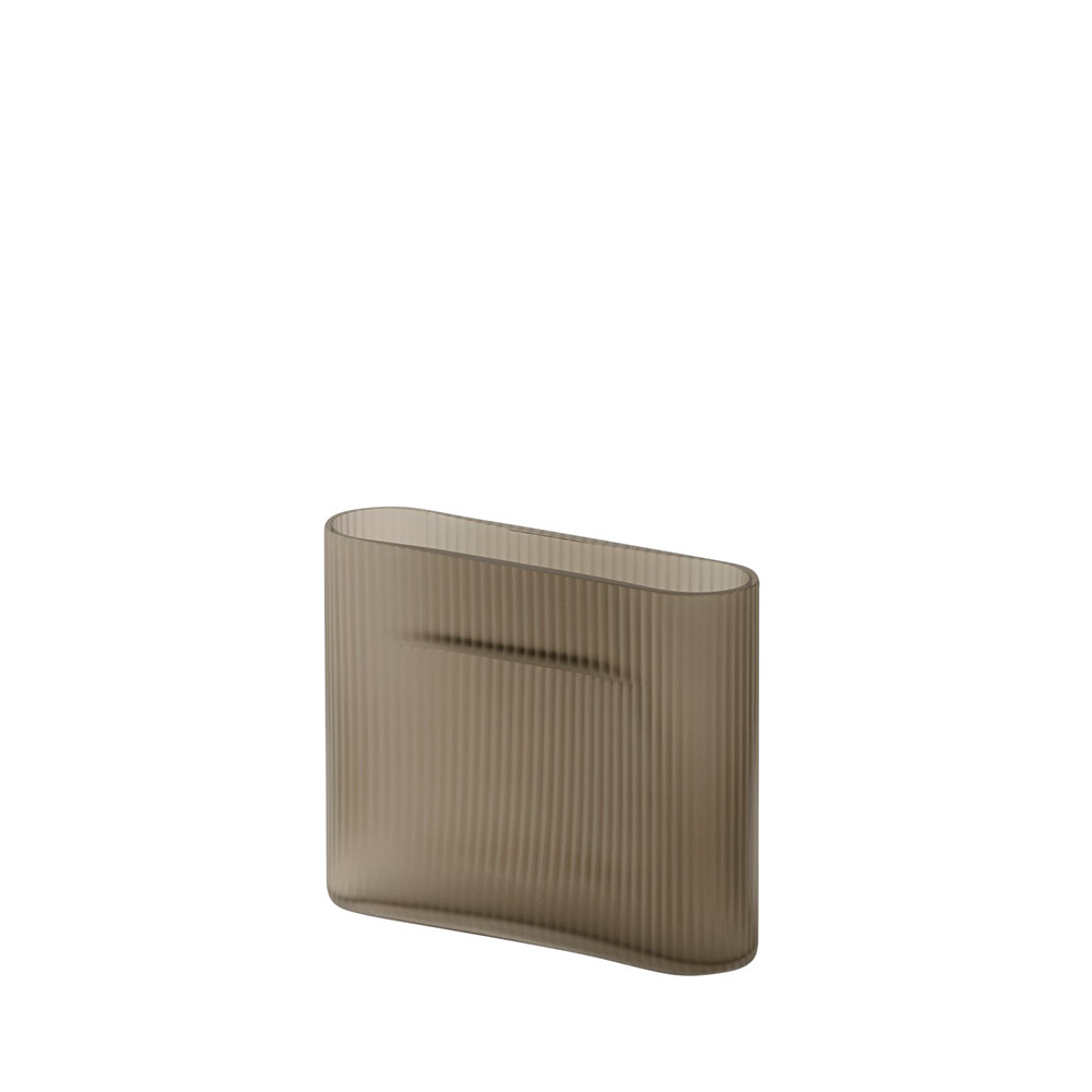 Muuto – Ridge Vase H16,5 Taupe