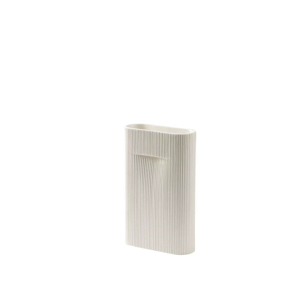 Muuto - Ridge Vase H35 Off-White