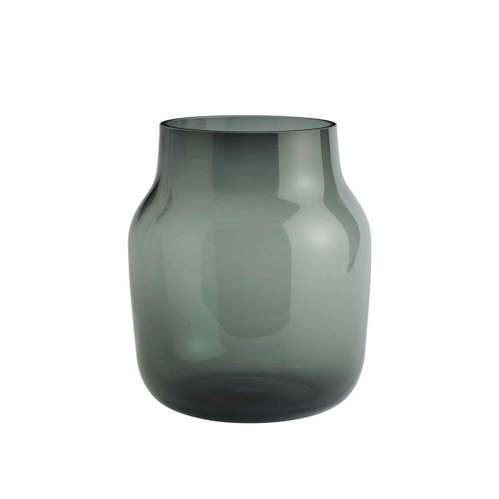 Muuto – Silent Vase Ø20 Dark Green