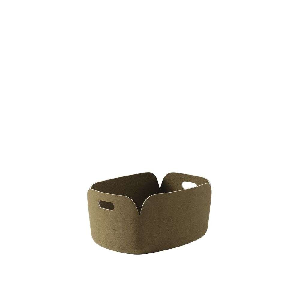 Muuto – Restore Basket Brown Green Muuto