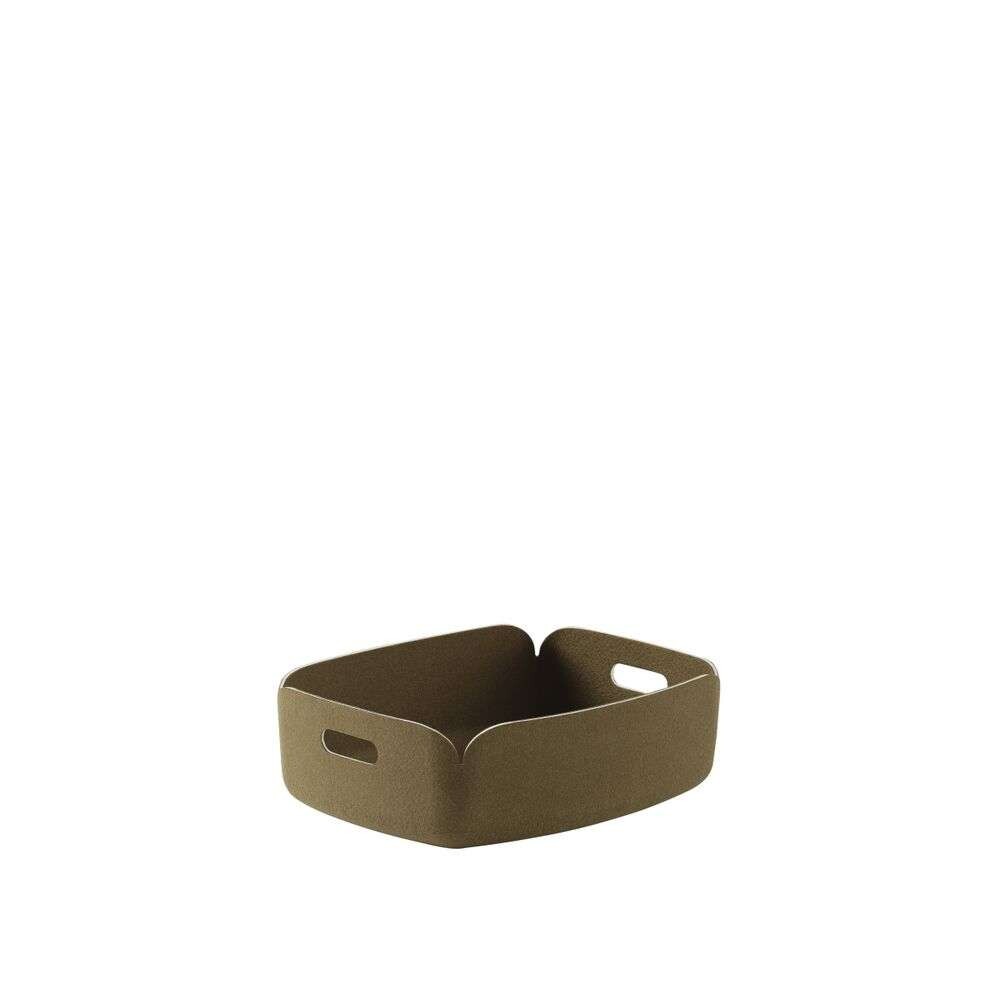 Muuto – Restore Tray Brown Green Muuto