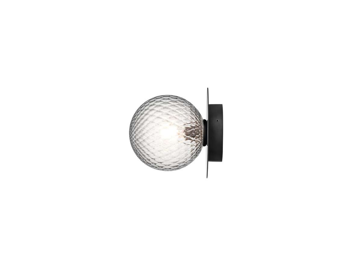 Nuura - Liila 1 Buiten Wandlamp Black/Optic Clear