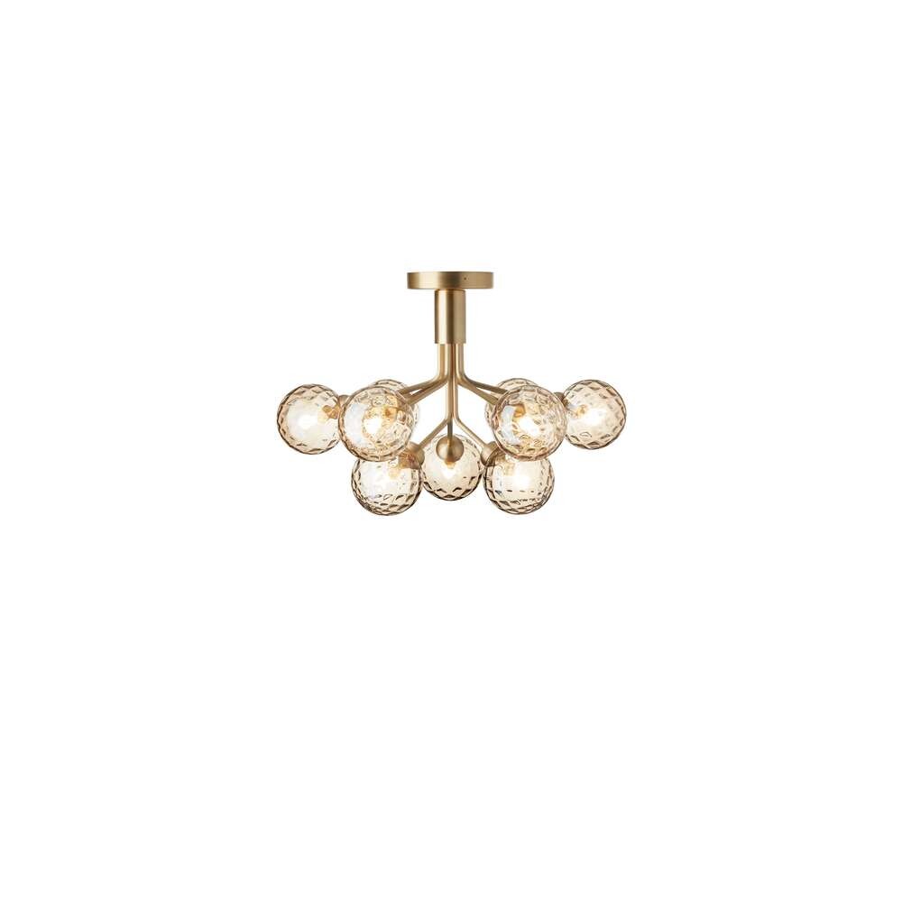 Nuura - Apiales 9 Plafondlamp Brushed Brass/Optic Gold