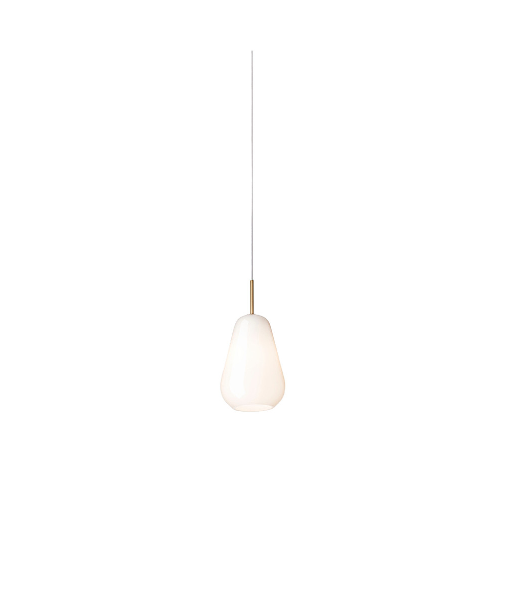 Nuura - Anoli 1 Hanglamp Small Nordic Gold/Opal White