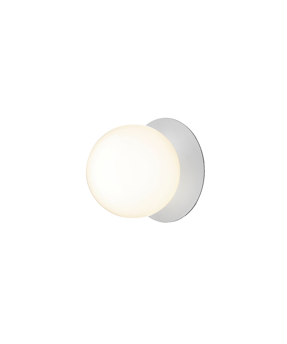 Nuura - Liila 1 Large Wandlamp/Plafondlamp Light Silver/Opal White Nuura