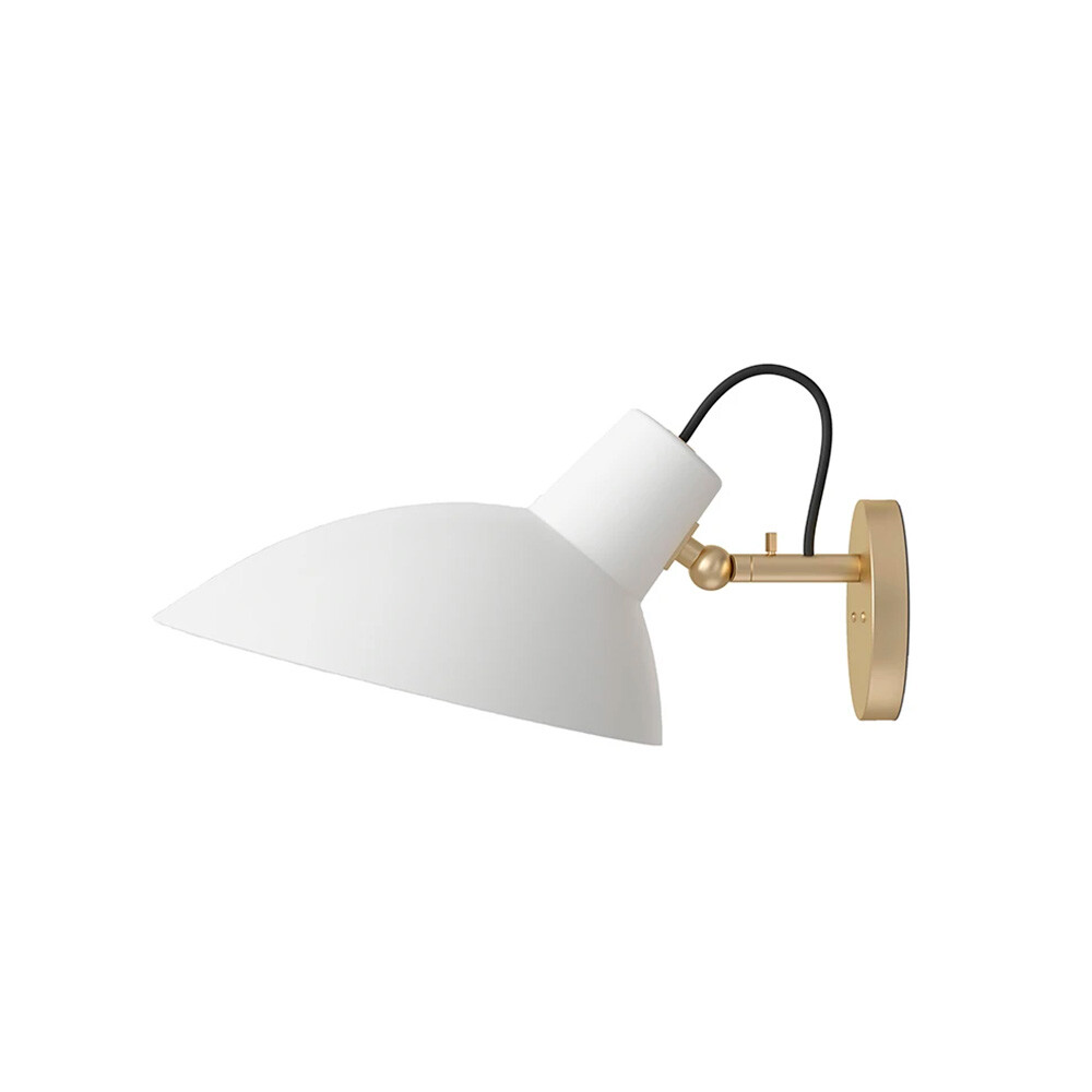 Astep - VV Cinquanta Wandlamp Brass/White