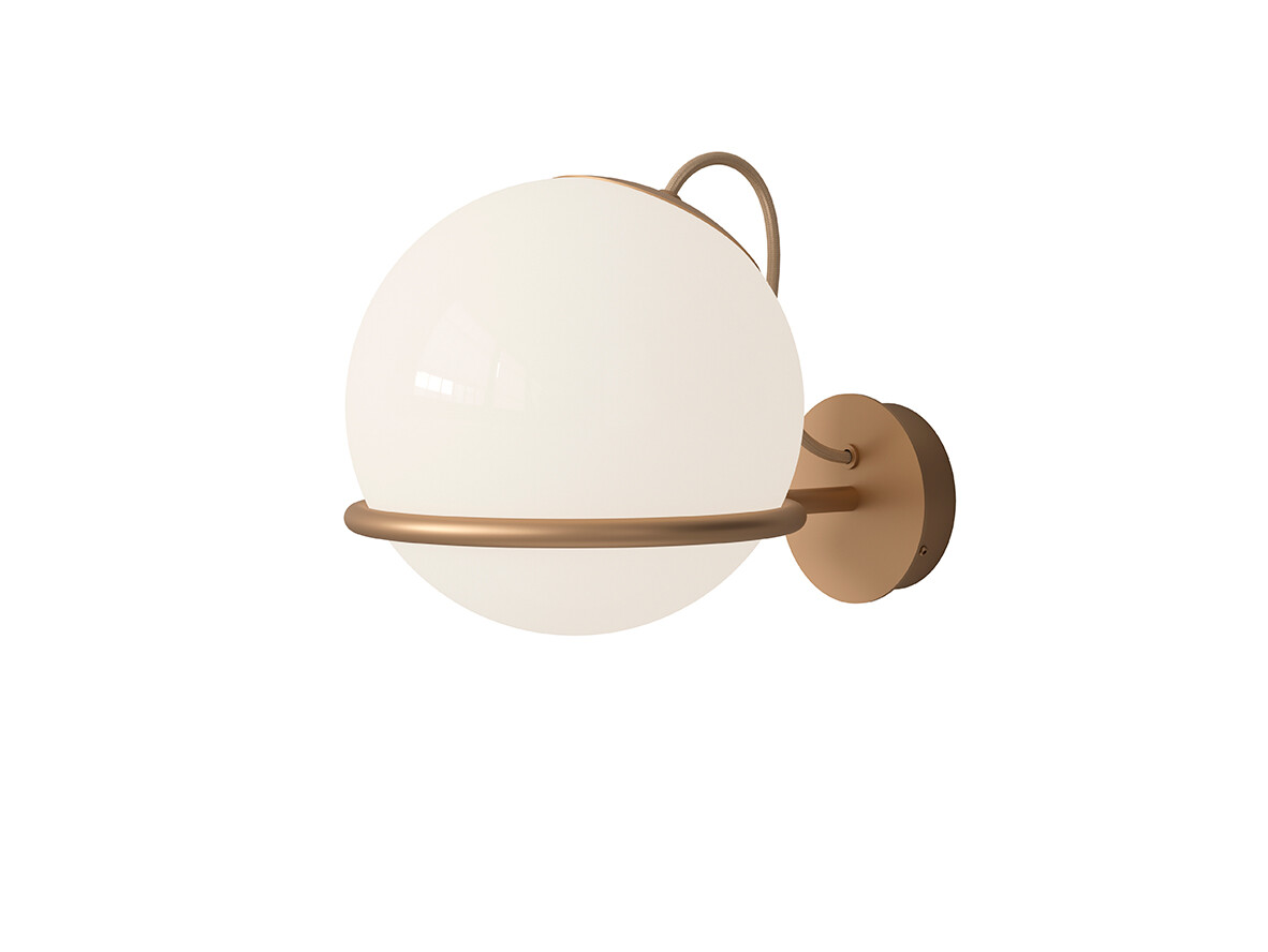 Astep - Model 238/1 Wandlamp Ø20 Golden