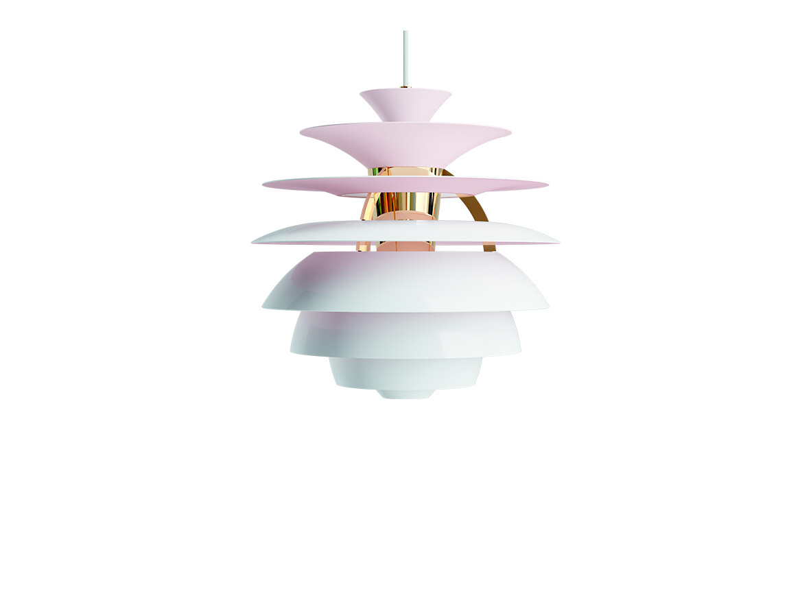 Louis Poulsen - PH Snowball Hanglamp Anniversary Edition Matt Wit/Pale Rose