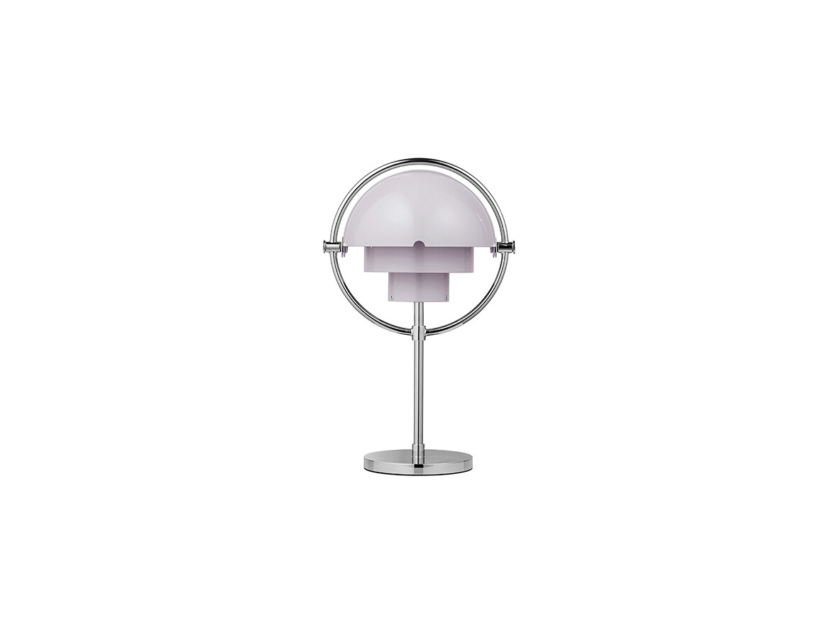 GUBI - Multi-Lite Portable Tafellamp Chroom/Pale Lilac