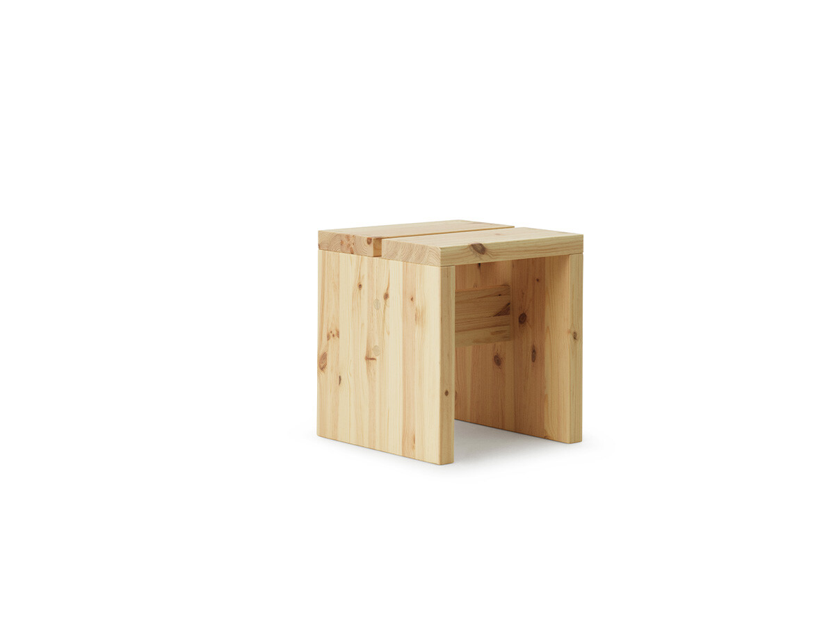 Normann Copenhagen – Stretch Stool L40 Pine Wood