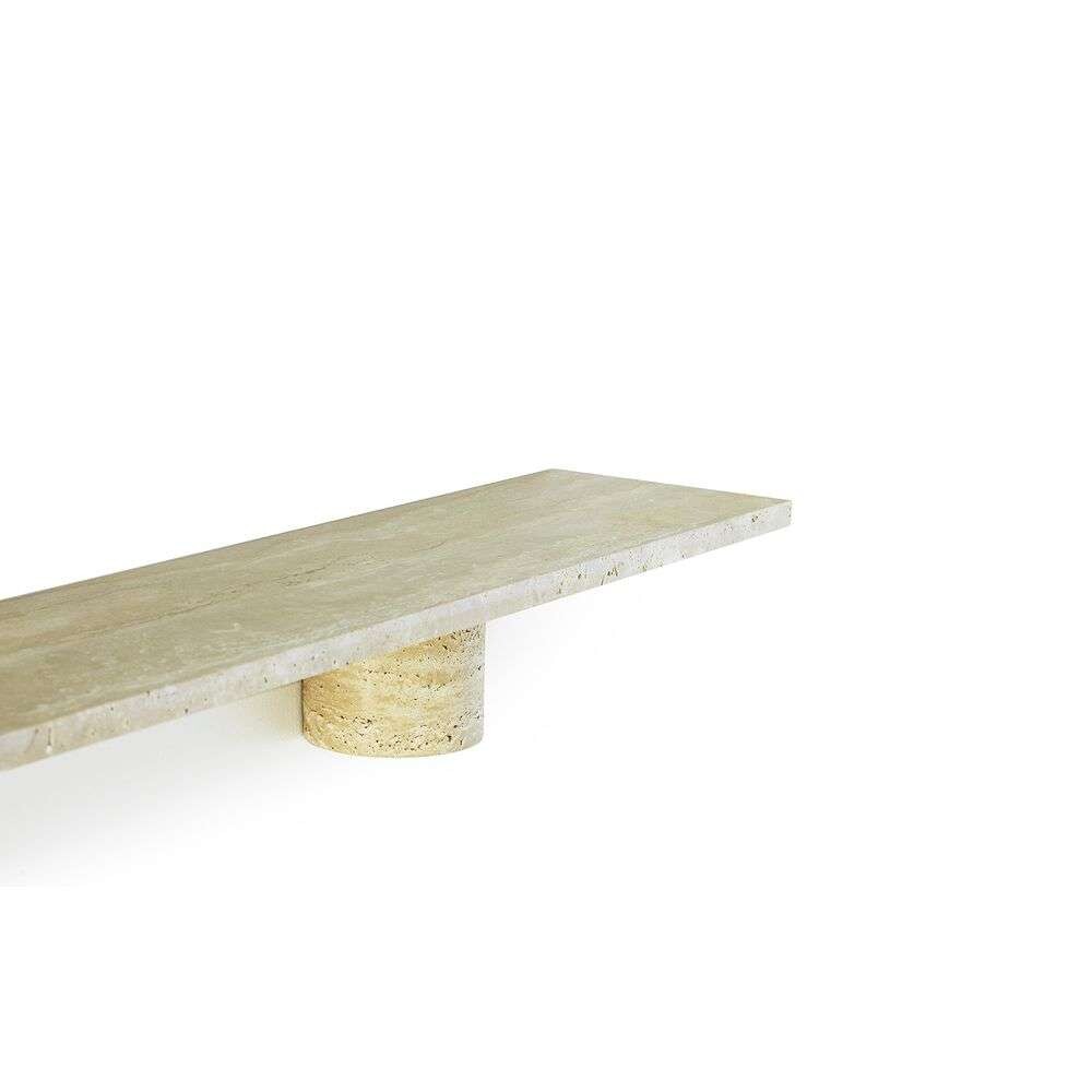 Normann Copenhagen - Kivi Hylly L120 Travertine