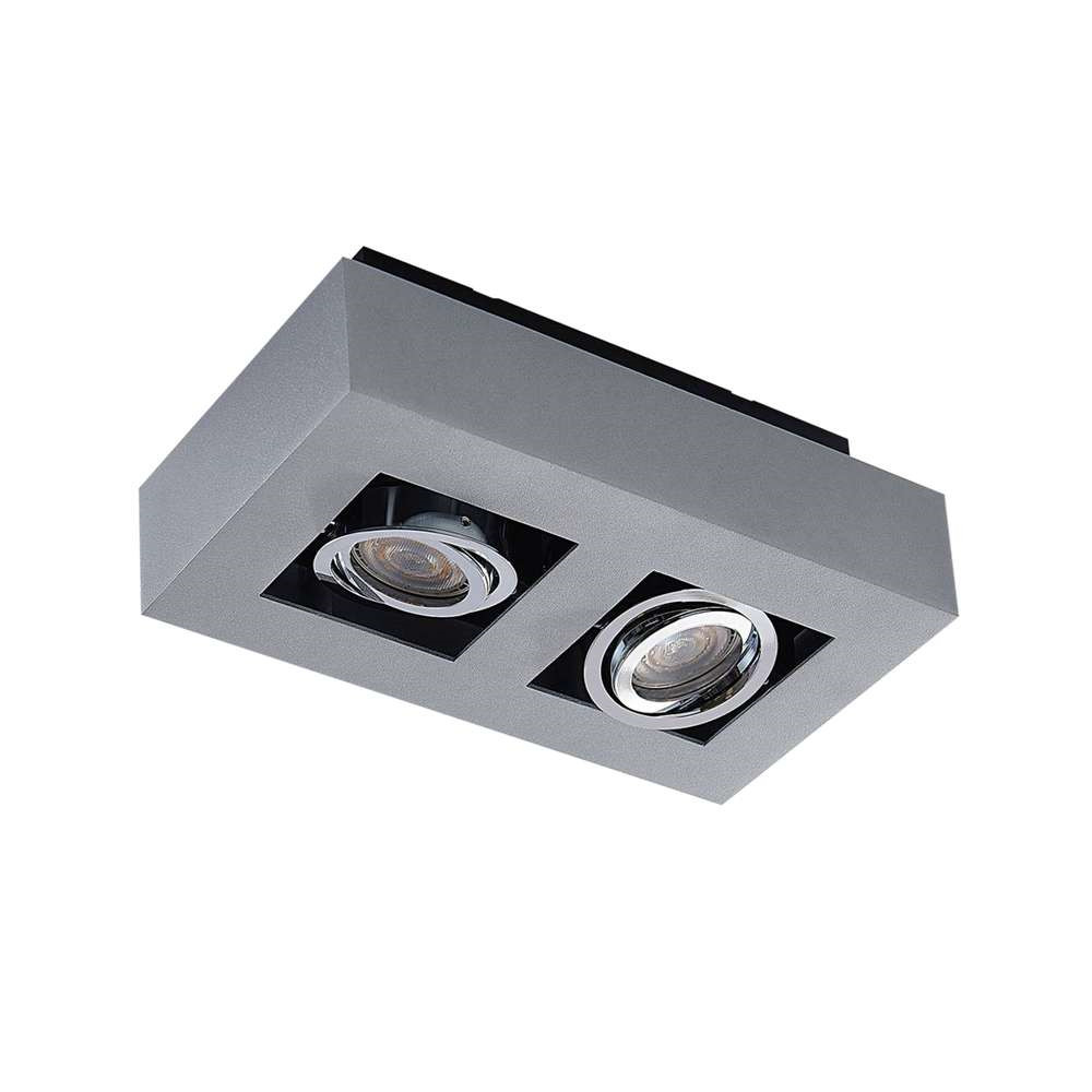 Arcchio – Vince 2 Kattovalaisin Silvergrey Arcchio