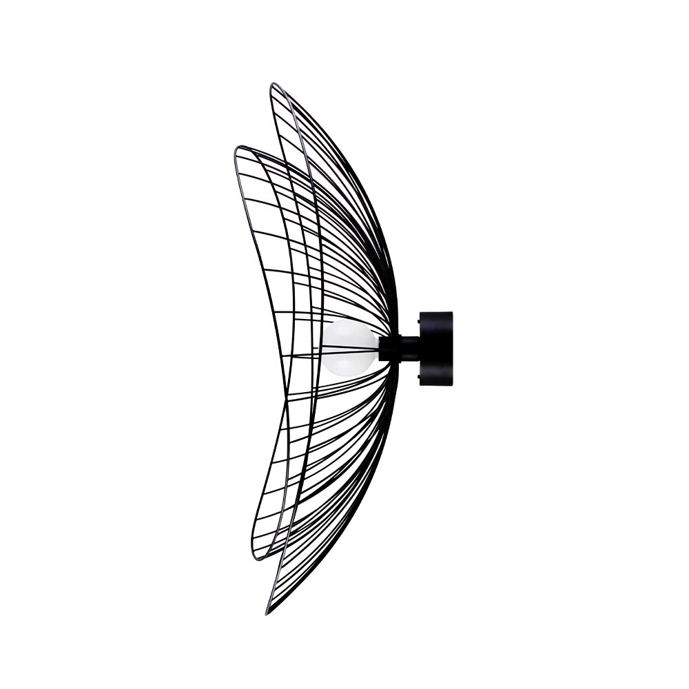 Globen Lighting - Ray 85 Wandlamp/Plafondlamp Zwart