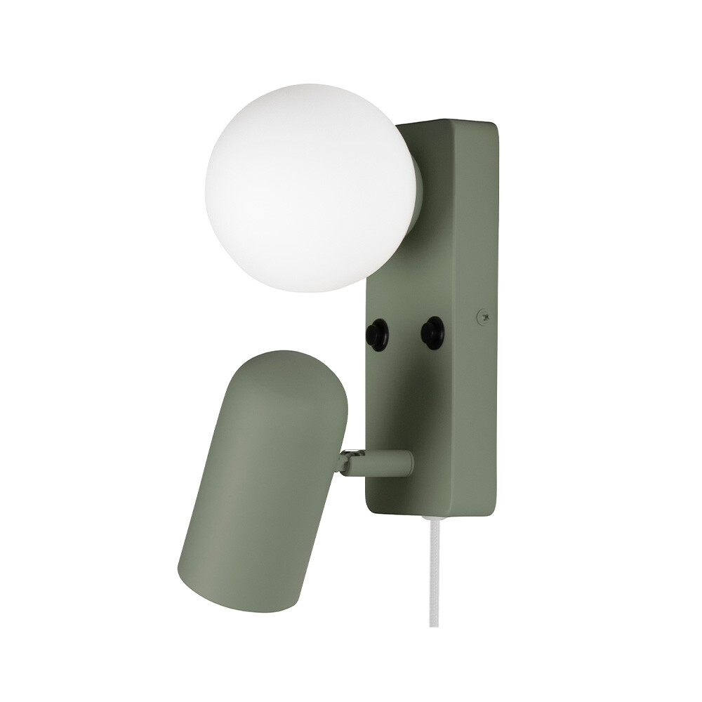 Globen Lighting - Doppio Wandlamp Groen