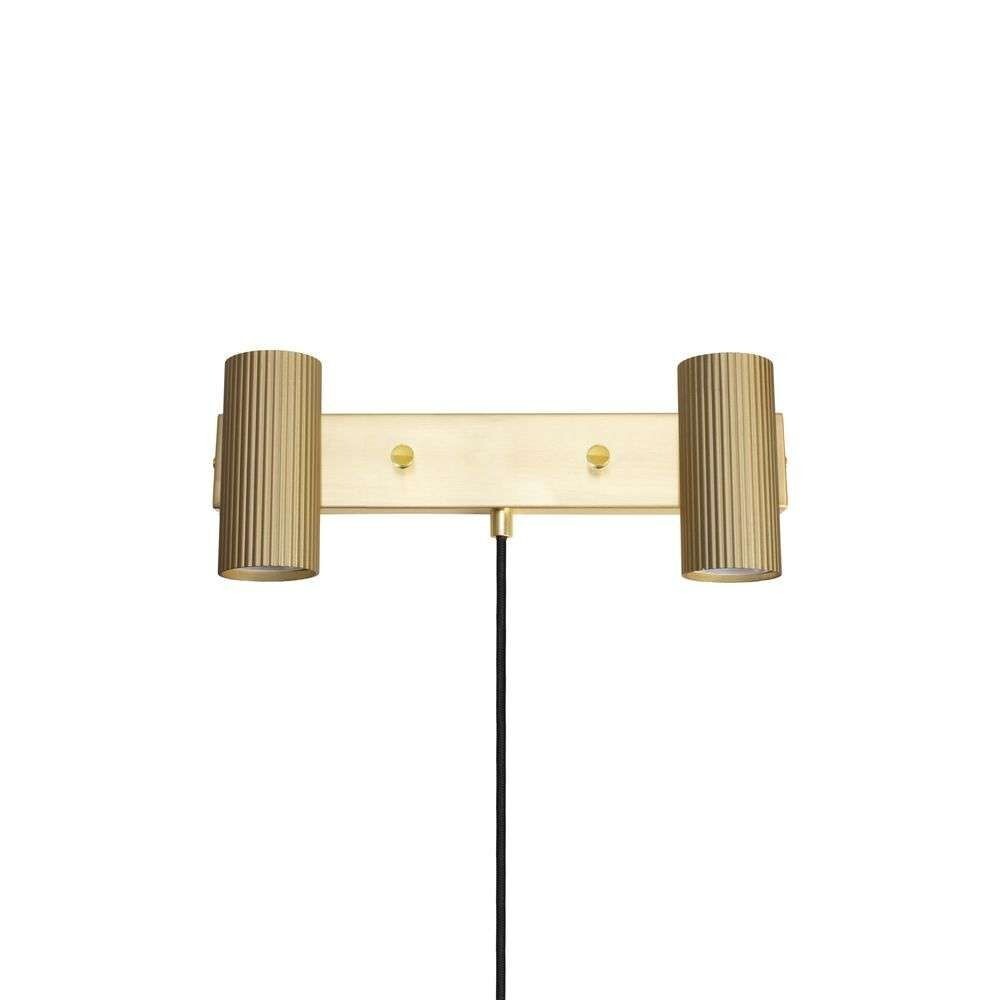 Globen Lighting – Hubble 2 Seinävalaisin Brushed Brass Globen Lighting