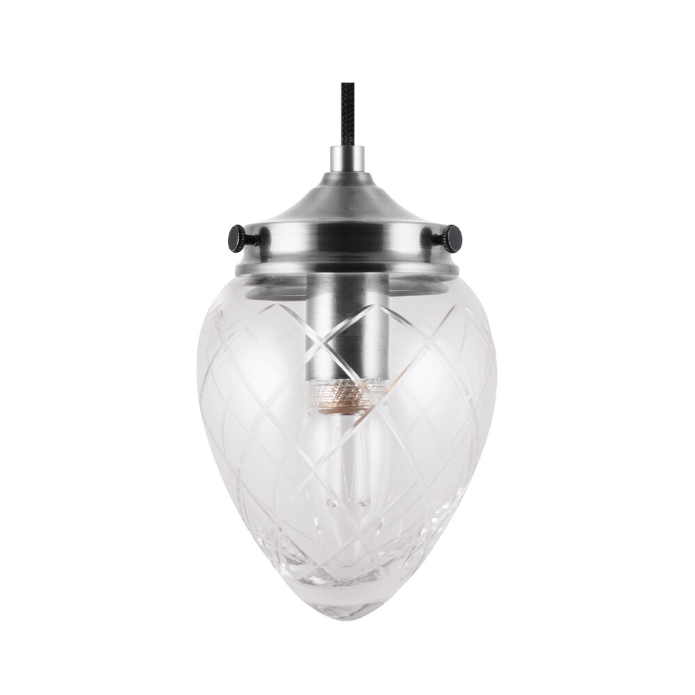 Globen Lighting - Juni 11 Hanglamp Antiek Staal/Helder