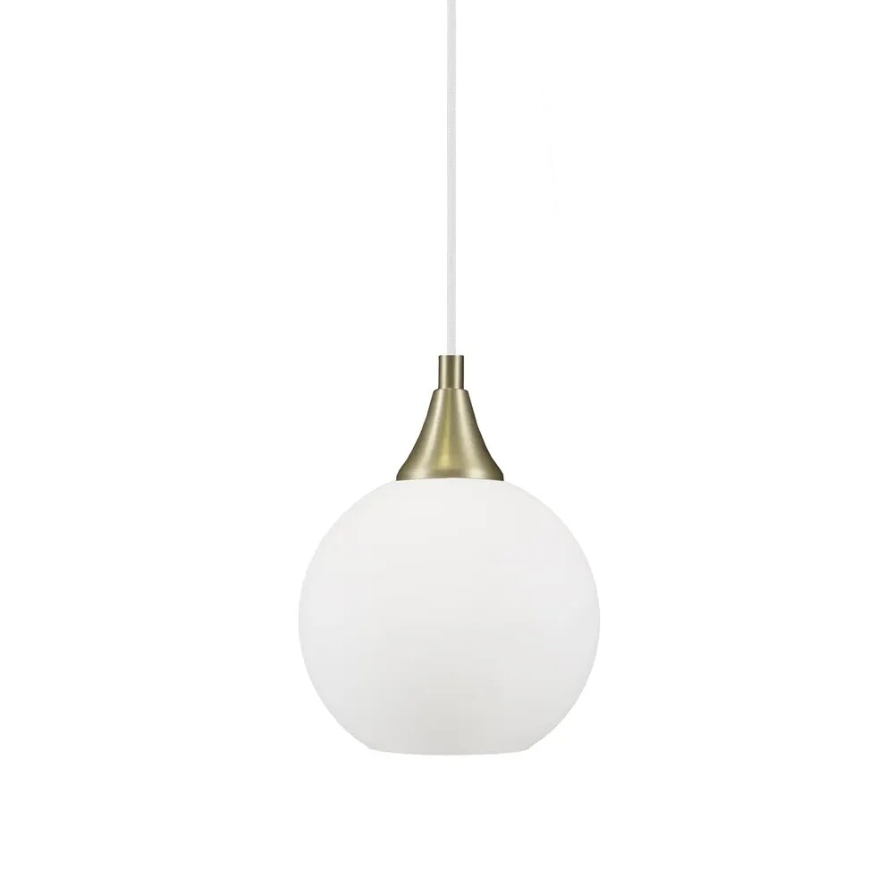 Globen Lighting – Bowl Riippuvalaisin Mini Valkoinen