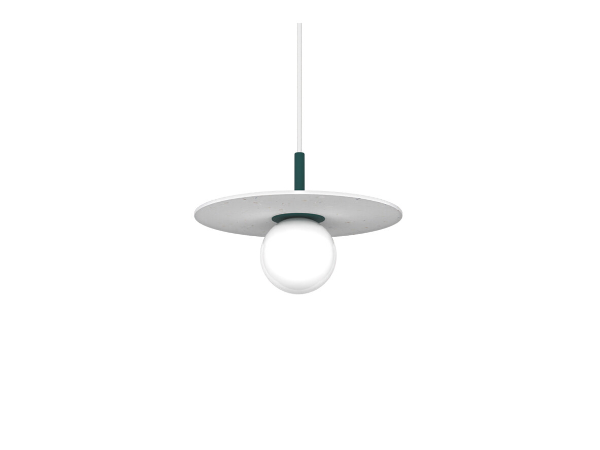 Swedish Ninja - Pluto Small Hanglamp Peacock Green