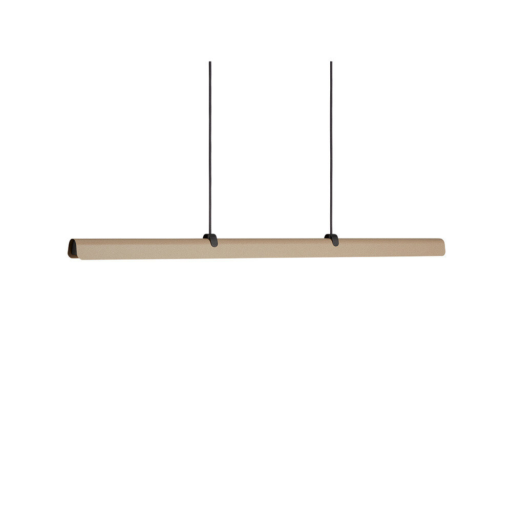 Belid - Fold Linear G2 LED Hanglamp L118 Zand/Antraciet